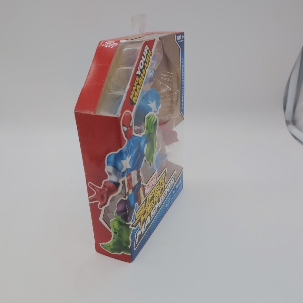 Marvel Captain America Action Figure - Blue, Red, and Green Mash Ups - Picture 3 of 5